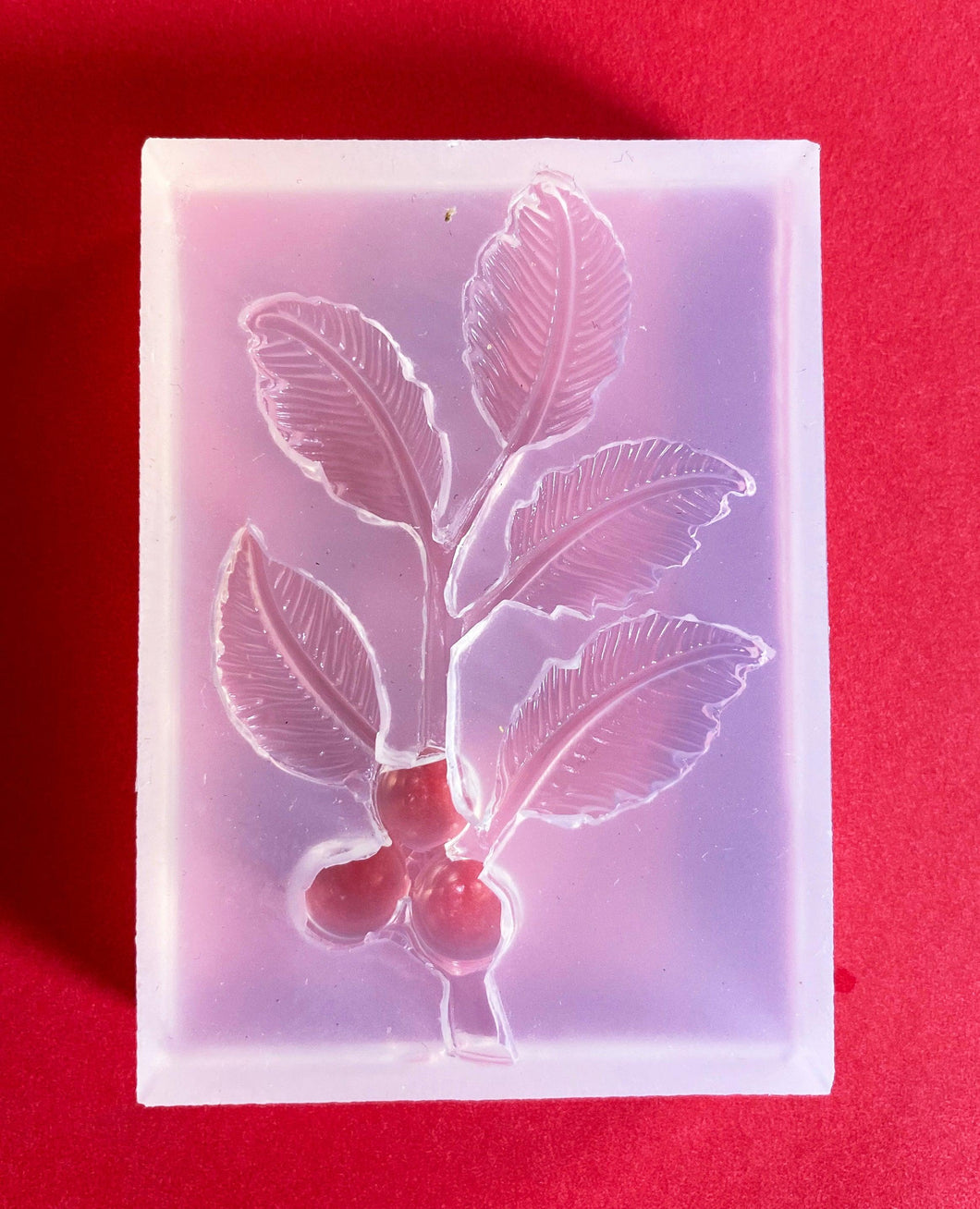 Leaves and Berries Mini Mold - ClayRevolution