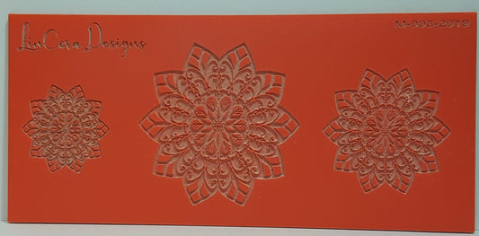 LinCora Mandala Texture Mat 003 - ClayRevolution