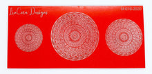 Load image into Gallery viewer, LinCora Mandala Texture Mat 016 - ClayRevolution