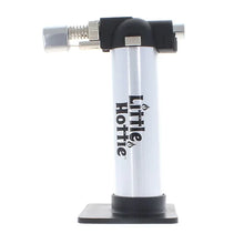 Load image into Gallery viewer, Little Hottie Silver Saber Butane Torch