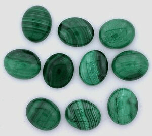 Malachite Oval Cabochon - ClayRevolution