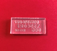 Laden Sie das Bild in den Galerie-Viewer, Numbers Mini Mold - ClayRevolution