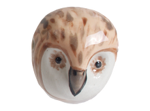 Load image into Gallery viewer, Owl Bisque Bead