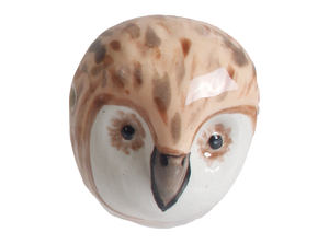 Owl Bisque Bead