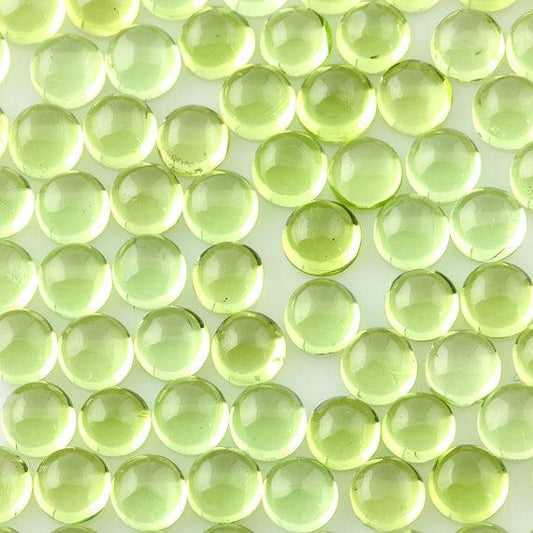Peridot Cabochon Round 6mm - ClayRevolution