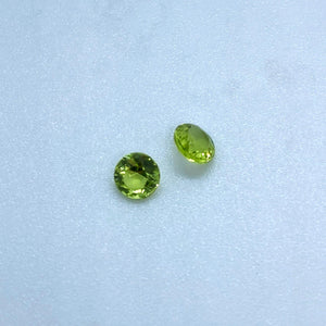 Peridot Round Faceted - ClayRevolution