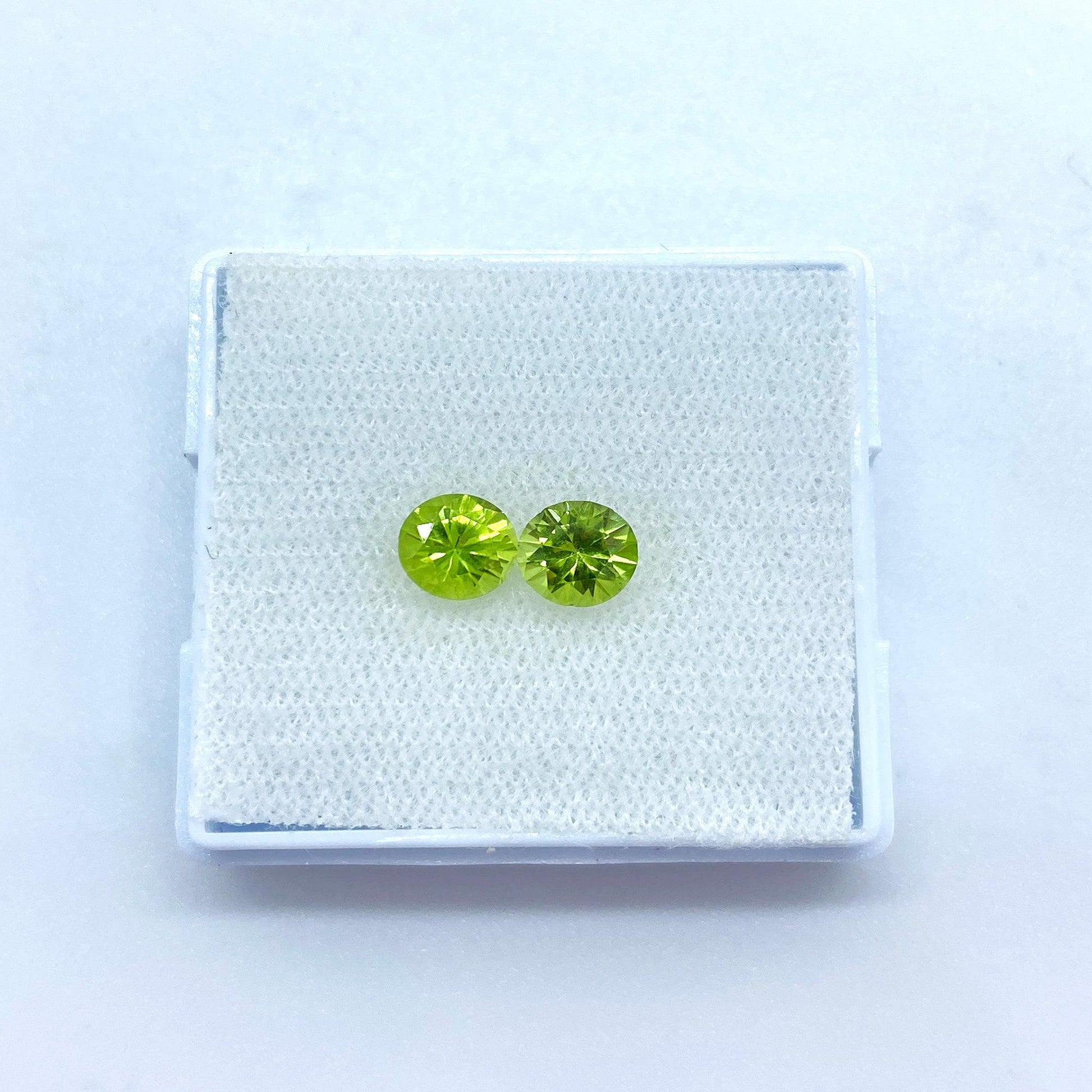 Peridot Round Faceted - ClayRevolution