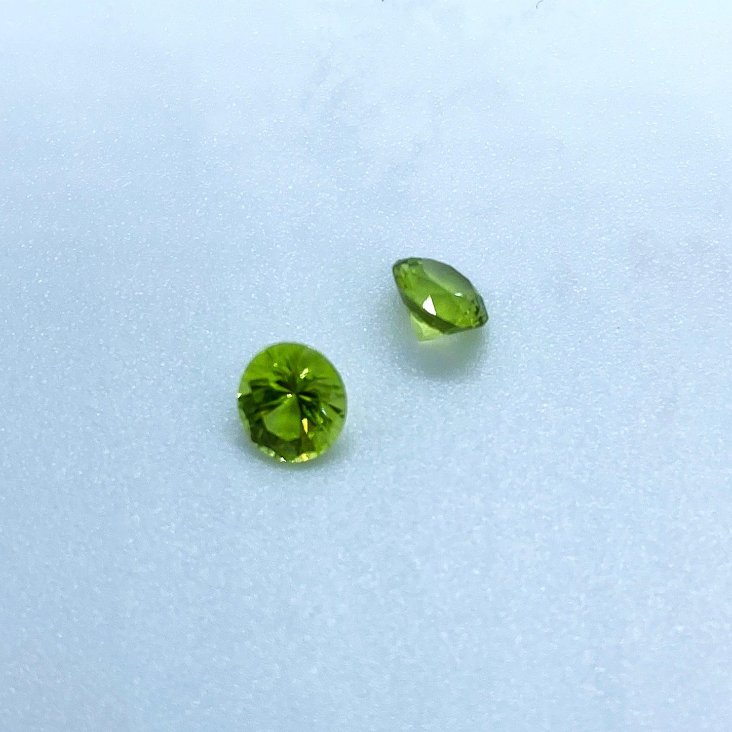 Peridot Round Faceted - ClayRevolution