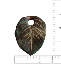 Load image into Gallery viewer, Raku Leaf With Post - ClayRevolution