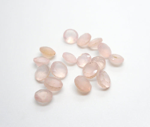 Rose Quartz 4mm Faceted - ClayRevolution