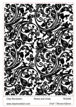 Cargar imagen en el visor de la galería, Roses and Vines Texture Sheet - ClayRevolution