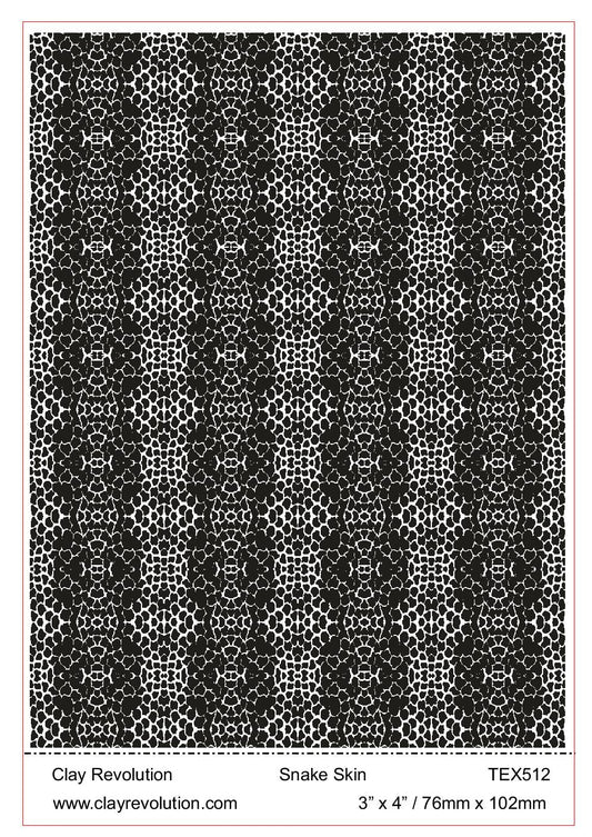 Snake Skin Texture Sheet - ClayRevolution