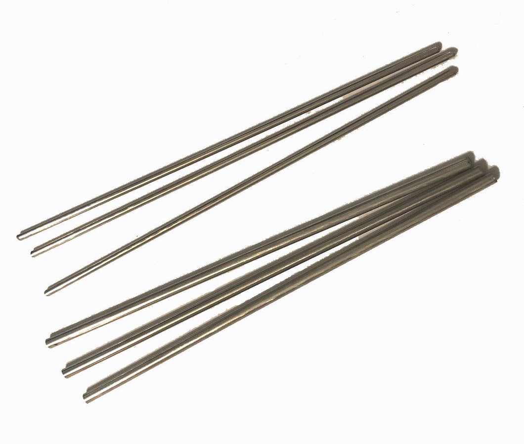 Stainless Steel Rods 4 pk - ClayRevolution
