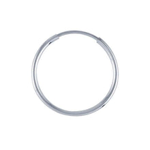 Cargar imagen en el visor de la galería, Sterling Silver Hoop Earrings 18mm - ClayRevolution
