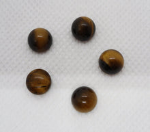 Load image into Gallery viewer, Tiger Eye 8mm Cabochon - ClayRevolution