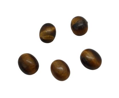 Tiger Eye 8x10mm Oval Cabochon - ClayRevolution